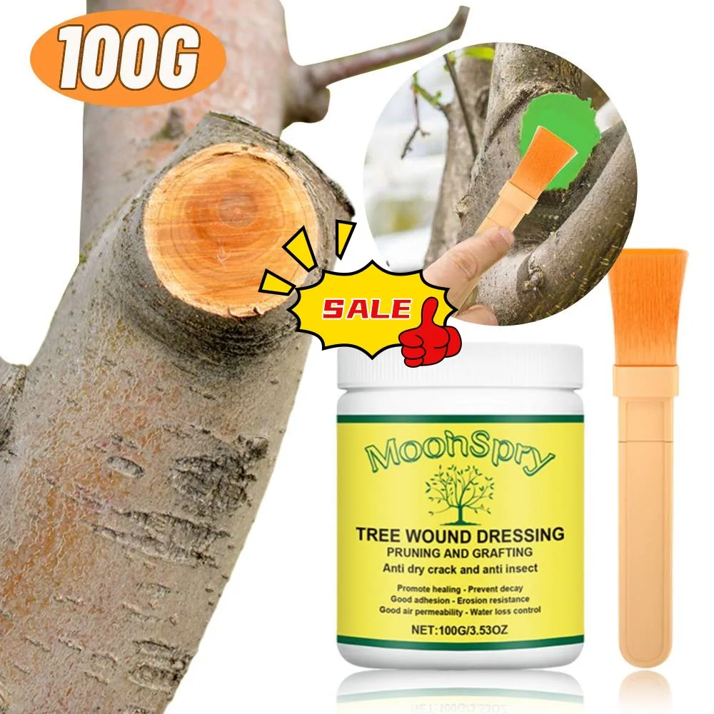 Tree Wound Sealer Tree Pruning Sealer Cutting Paste Plant Grafting Pruning Sealer Brush Bonsai Plant Grafting And Wound Repair Tools