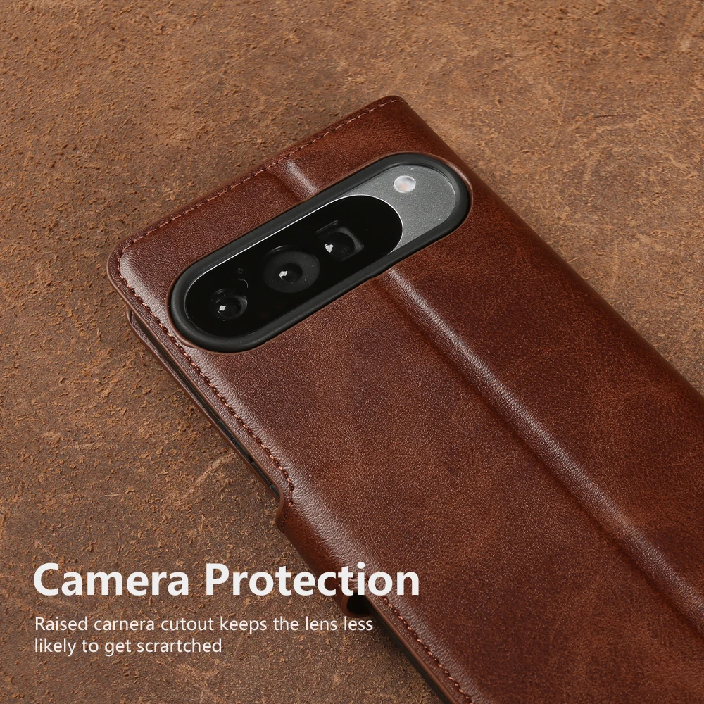 Luxury Leather Purse Holder Shockproof Phone Case with Card Slot Wallet Cover