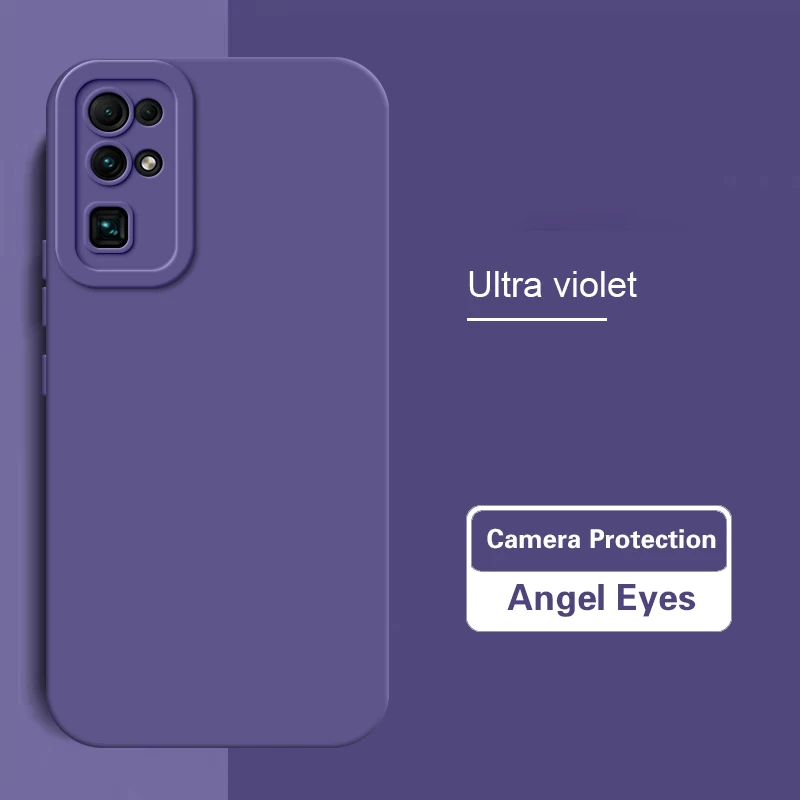 Fashionable Soft Square Angel Eyes Back Cover Phone Case