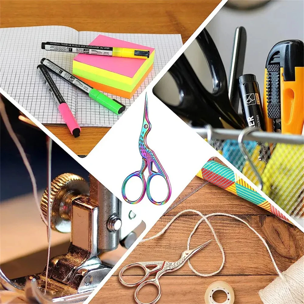 1PC,Stainless Steel Sewing Scissors Retro Tailor Thread Embroidery Fabric Needlework Scissors DIY Arts Crafts Sewing Tools