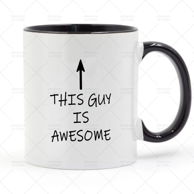 

This Guy Is Awesome Mug Ceramic Cup Gifts 11oz