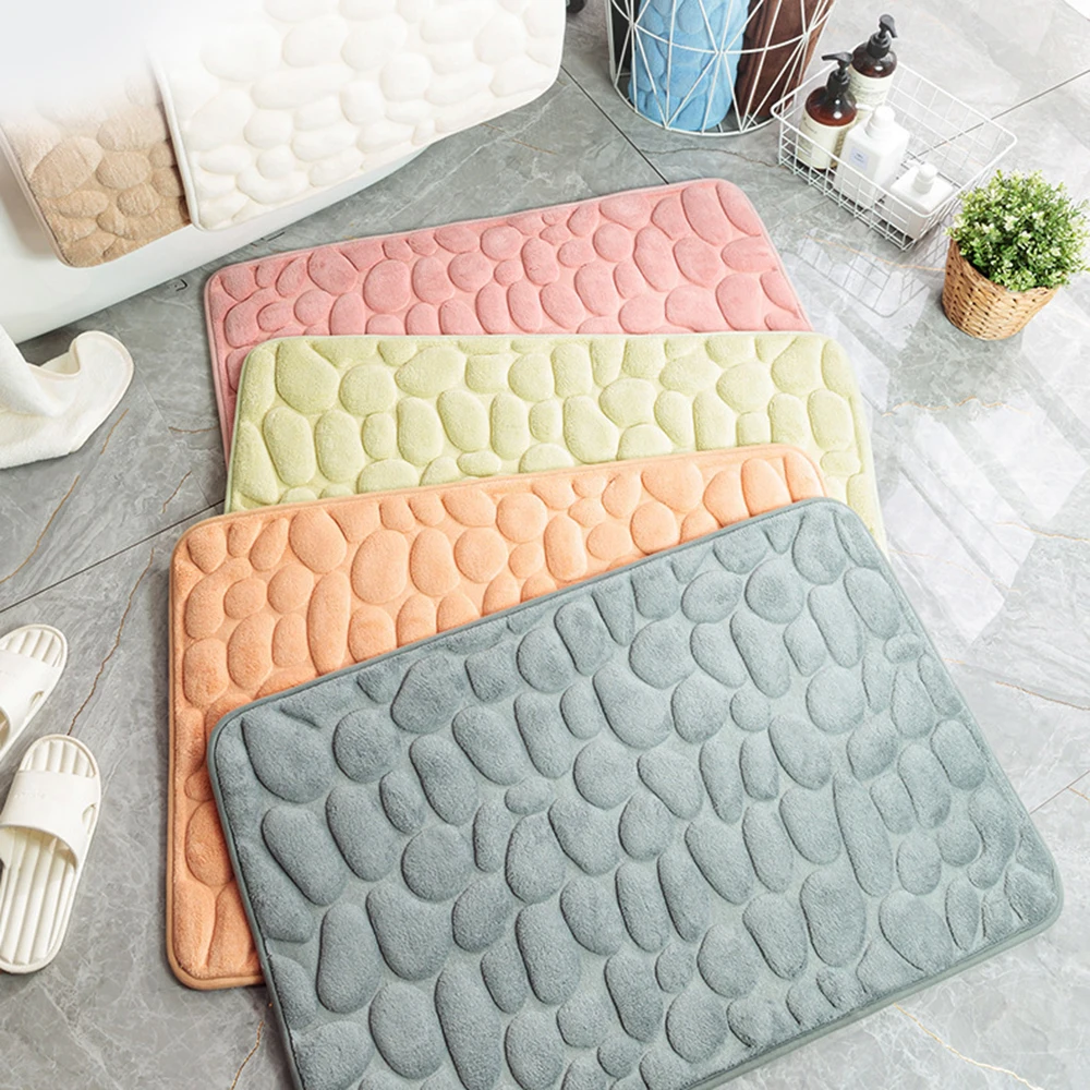Plush Non-Slip Bathroom Rug - Ultra Absorbent & Quick-Drying Floor Mat