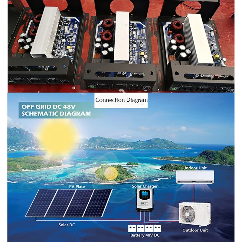 50A 60A MPPT Solar Charge Discharge Controller Regulator LCD Touch Screen 12V 24V 48V 60V 72V 96V Battery solar charger solar battery charge controller