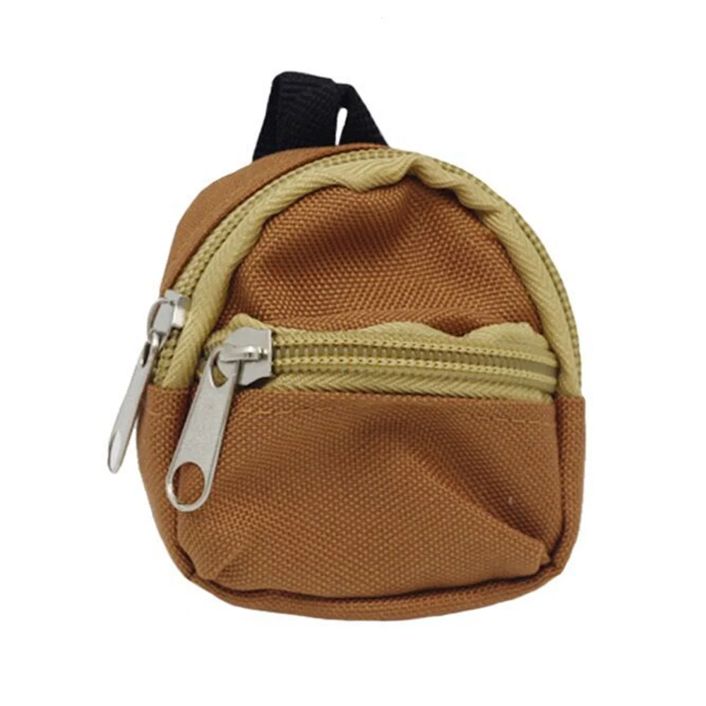 FloraVigo 6 Mini Zainetti Colorati Con Chiusura Lampo, Stili Diversi, Piccoli Sacchetti Portaoggetti, Ideali Come Portachiavi O Per Bambole.