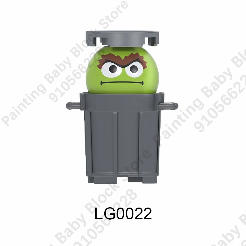 Sci-Fi Cartoon Action Figure Building Blocks - Educational Gift Set