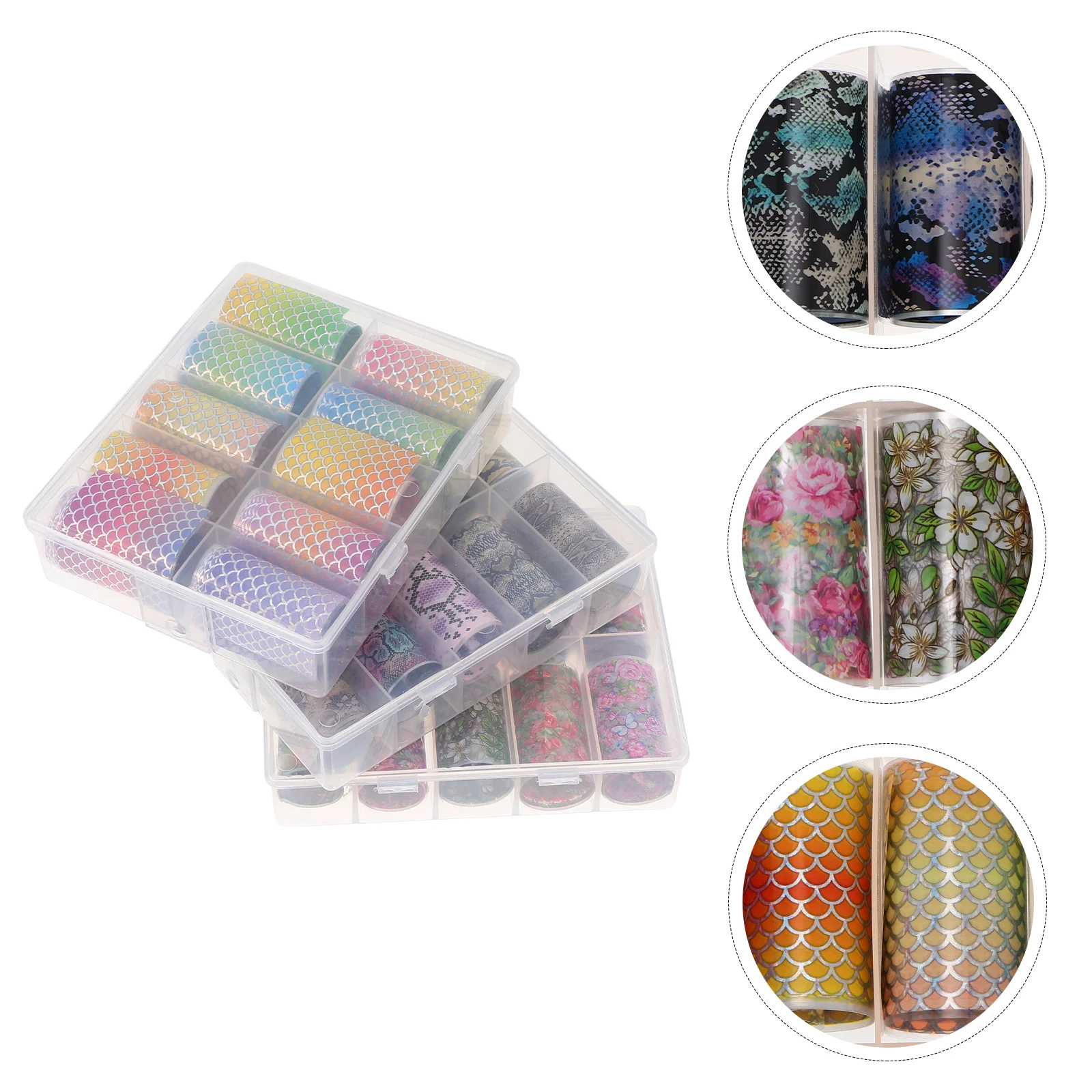 

3 Boxes Creative Nail Sticker Creative Nail Decals Nail Ornaments for Decor