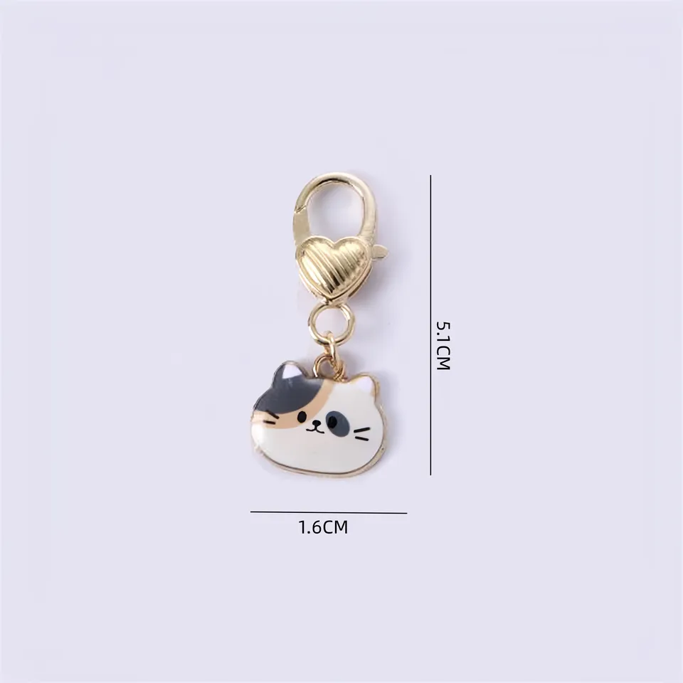 OTETTS Cute Metal Claw Keychain - Aesthetic Pet Paw Key Ring Charm For Women, Kawaii Gift - View #2