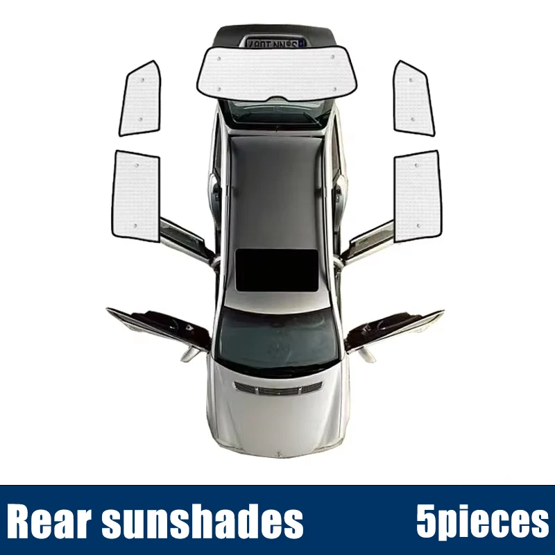Car Foldable Windshield Sun Shade Visor Custom For Volkswagen VW Passat 2012-22 - View #2