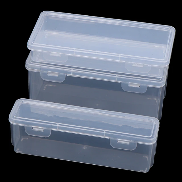 Clear Plastic Pencil Box 4