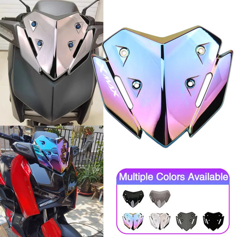 

Мотоциклетные аксессуары, обтекатель на лобовое стекло, перегородка на лобовое стекло, ветрозащитные дефлекторы для YAMAHA XMAX300 X-MAX 300 XMAX 125 250 300 2023