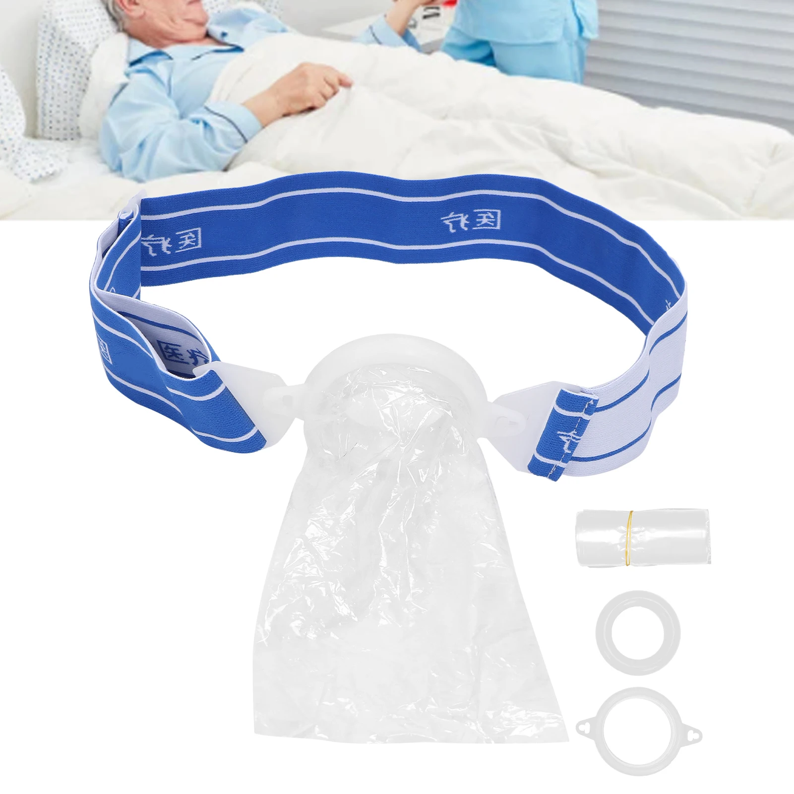 100pcs Colostomy Bags Skin‑Friendly Silicone Ostomy Ileostomy Stoma Care Pouches Bag Colostomy Bag Disposable Colostomy Bag 3