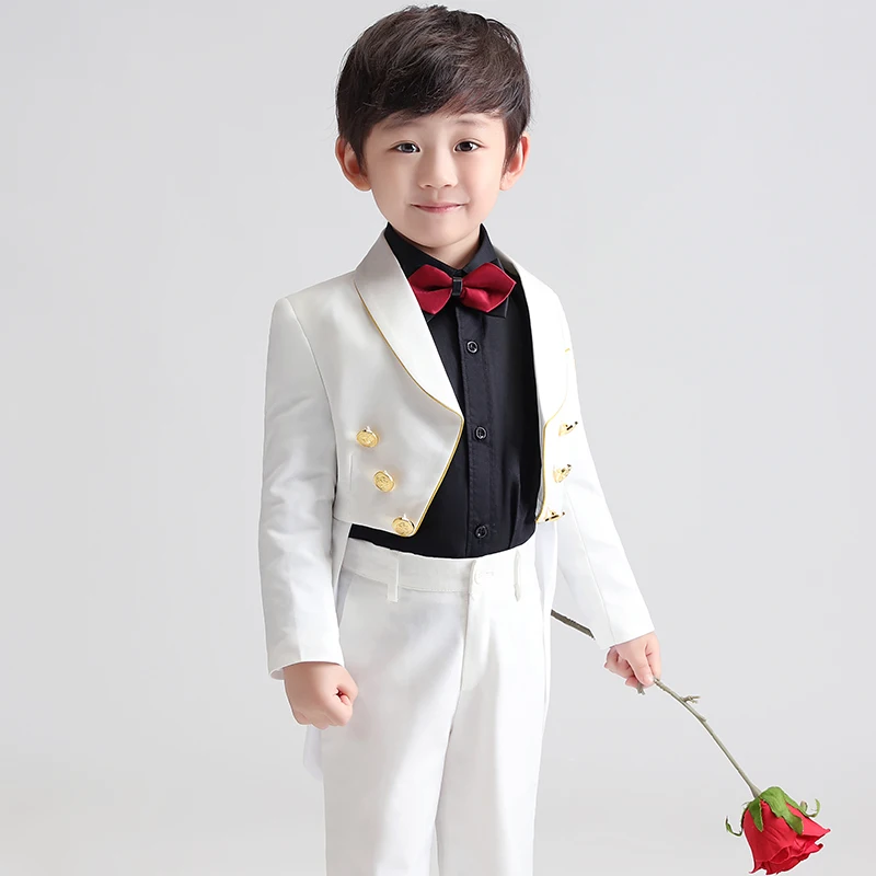 Formal Children's Dress Set Pretty Catwalk Wedding Suit