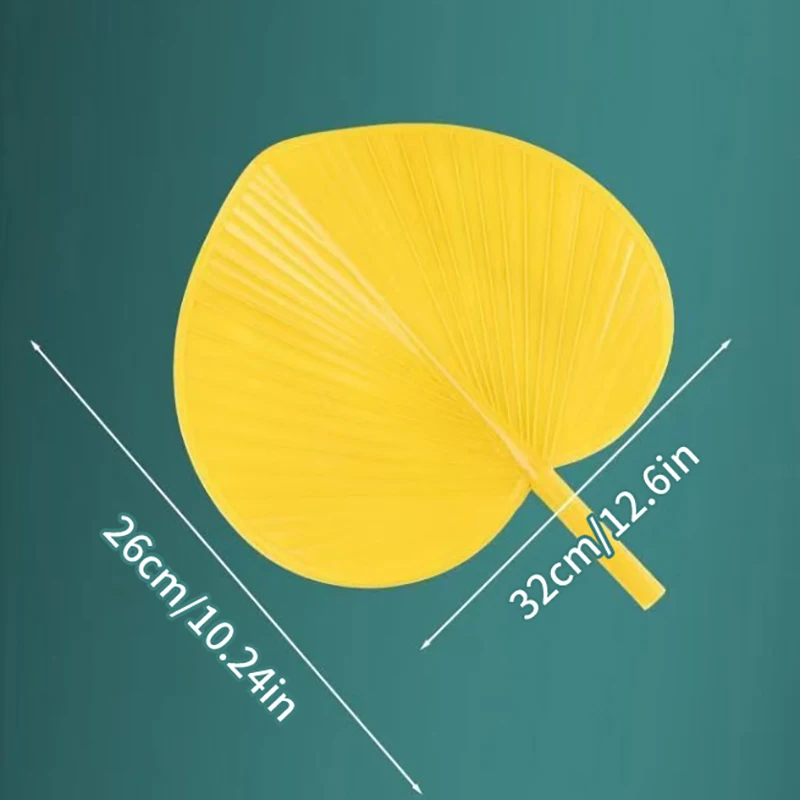 1/5PCS Chinese Style Fan Retro Plastics Fan New Summer Cooling Hand Fan Art Cool Leaf Fan Home Decorations 6