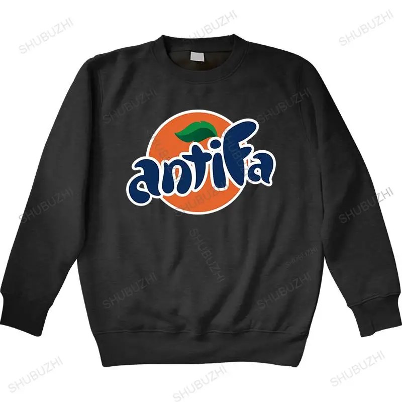 Sudadera con capucha Antifa, sudadera Antifa estampada de manga