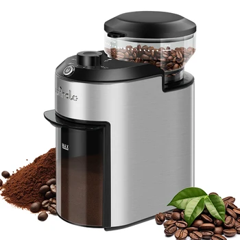 Automatic Burr Coffee Grinder 200W Electric Coffee Bean Grinder with 28 Precise Grind Settings Stainless Steel Grinding Machine 1