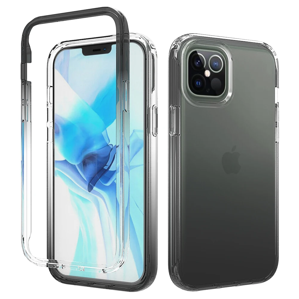 Custodia Per Iphone 12 Pro Max 12 Mini Cover Armor Clear Coque Iphone 11 Pro Max 15Pro 15Pro Max Xs Max Se 2020 Full Body Protector