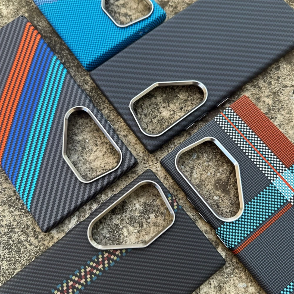 Close-up of case texture and pattern