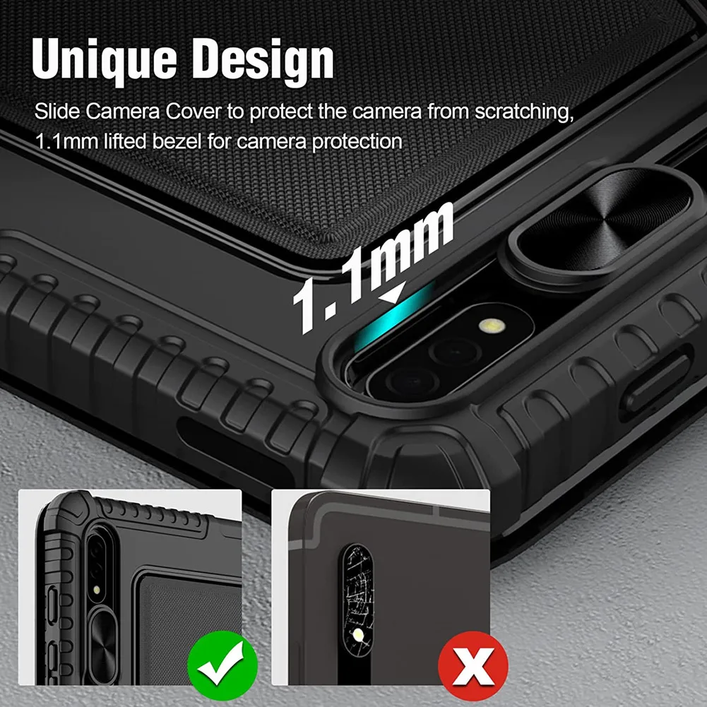 Nillkin para Samsung Galaxy Tab s8 Capa de Teclado Tablet Bluetooth Teclado Touchpad Capa Inteligente para Galaxy Tab s8 Plus Tab s7 Plus Capa de Teclado Samsung Tab s7 fe Capa de Teclado - Imagem 4