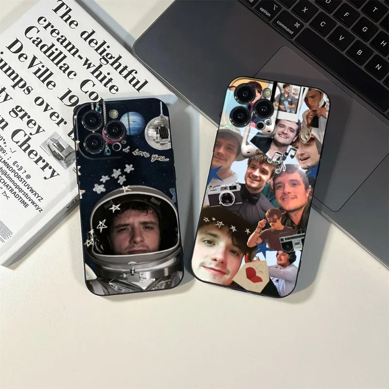 Custodia Per Telefono Josh Hutcherson Per Iphone 15 14 11 12 Pro 8 7 15 Plus 13 Pro Max Xr Xs Mini Se 2020 Cover Nere