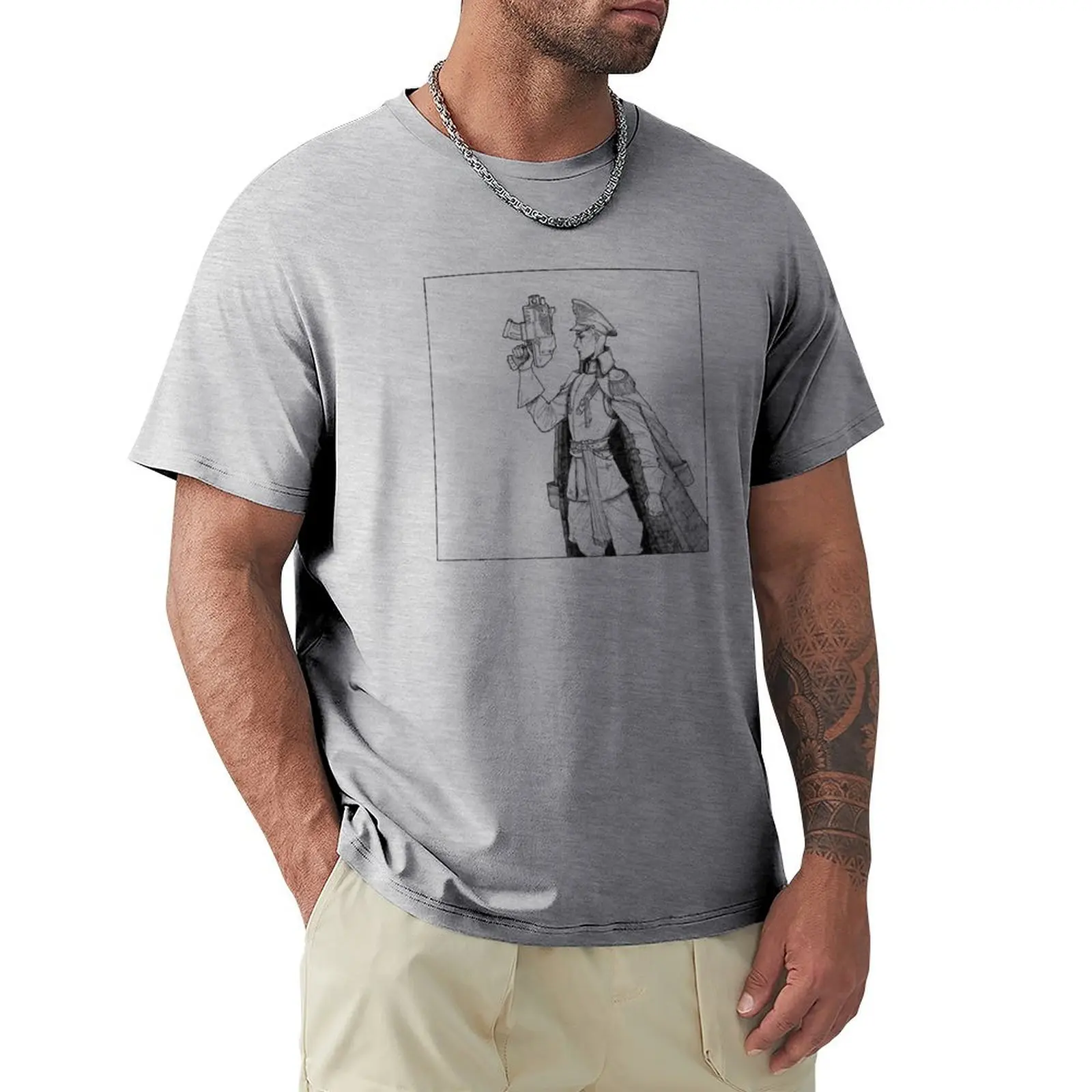 

Commissar T-Shirt tops Aesthetic clothing mens graphic t-shirts