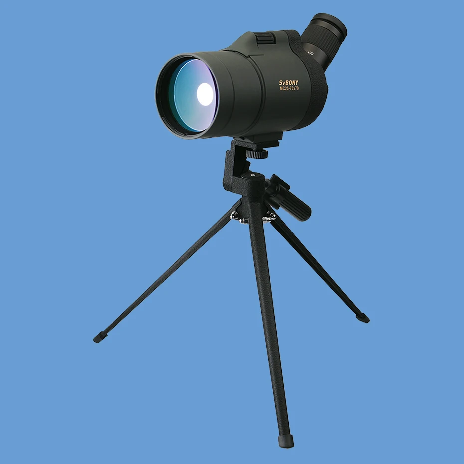 SVBONY SV41 25-75x70 MAK Spotting Scope powerful Telescope FMC BAK4 Waterproof Camping Equipment For Birdwatching With Tripod