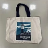 Promotional Personalized Canvas Bags Printed with logo 100pcs/lot Reusable Shopping Cotton Tote Bags Custom Logo Wholesale 4