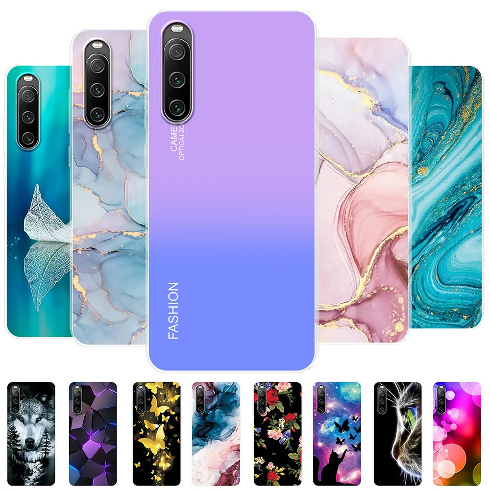 Per Sony Xperia 10 Iv Custodia Per Sony Xperia 10 Iv Custodia Morbida In Silicone Trasparente Tpu Per Telefono Per Sony Xperia 10 Iv Paraurti