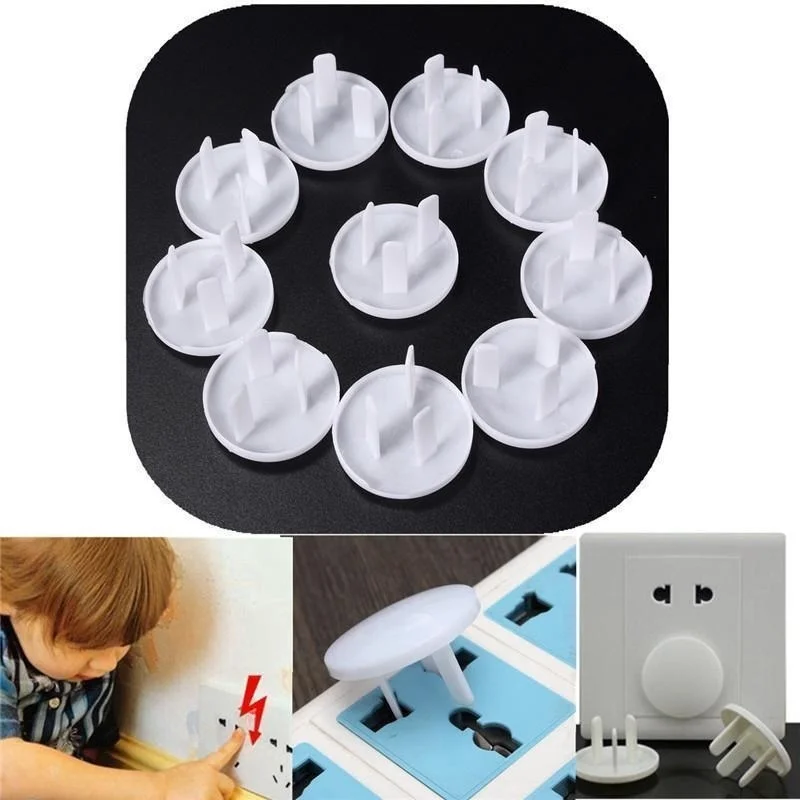 Socket Covers 20Pcs/Bag Power Socket Electrical Outlet Plug Baby Kids Child Safety Guard Protection Anti Electric Shock Plugs Protector Cover