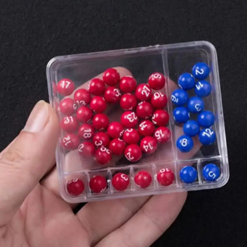 Lottery Number Drawing Device Portable Selector Lottery artifact For Entertainment Party Manual Fortunate Number Selector