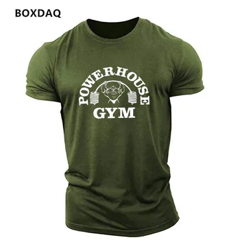 Palestra Sollevamento Pesi Sport T-shirt da Uomo Estate Manica Corta Fitness Sport Maschile T Shirt O-Collo Casual Allentato Magliette E Camicette 6XL Plus Size