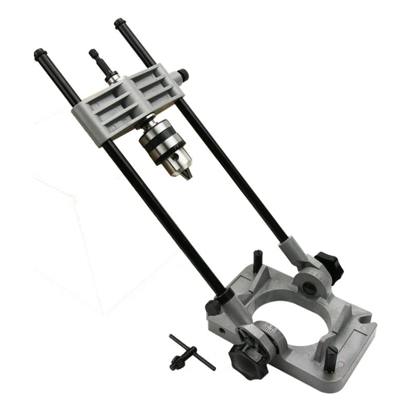 

Woodworking Pinpoint With Adjustable Angle Hand Drill Stand Holder Drilling Guide