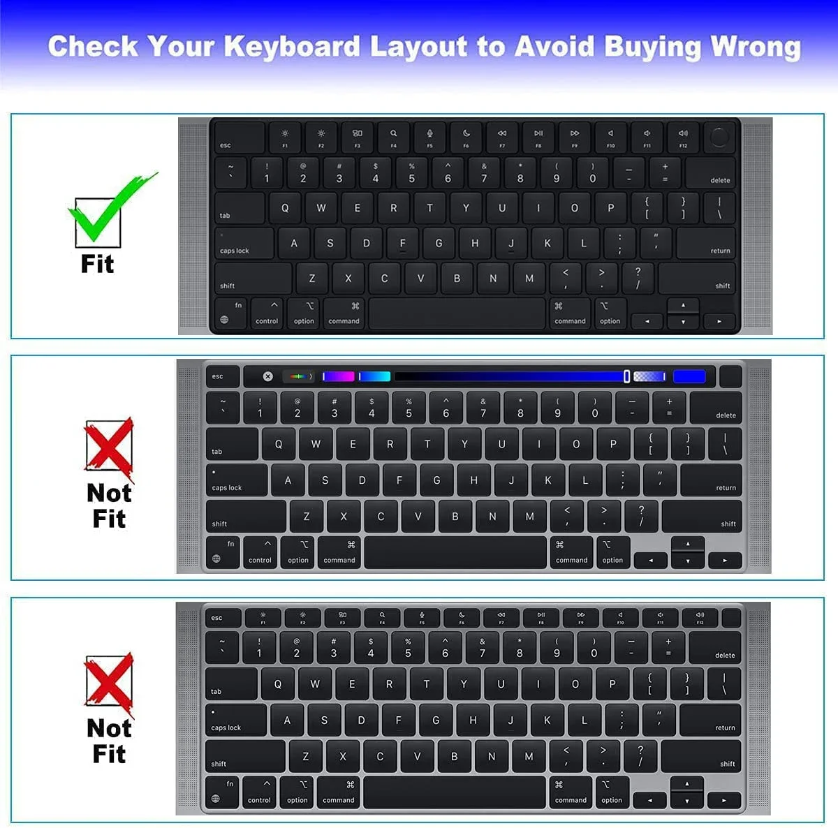 Ultra Thin Clear TPU Keyboard Cover Protector
