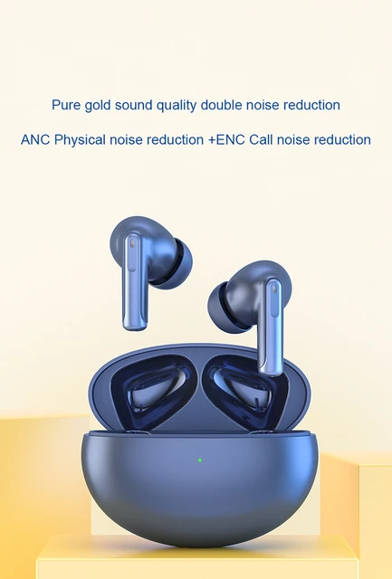 Auriculares inalámbricos con Bluetooth, audífonos ANC + ENC TWS con  reducción de ruido para Blackview A55 Pro/BV4900S/A90/BL8800 Pro con  micrófono - AliExpress