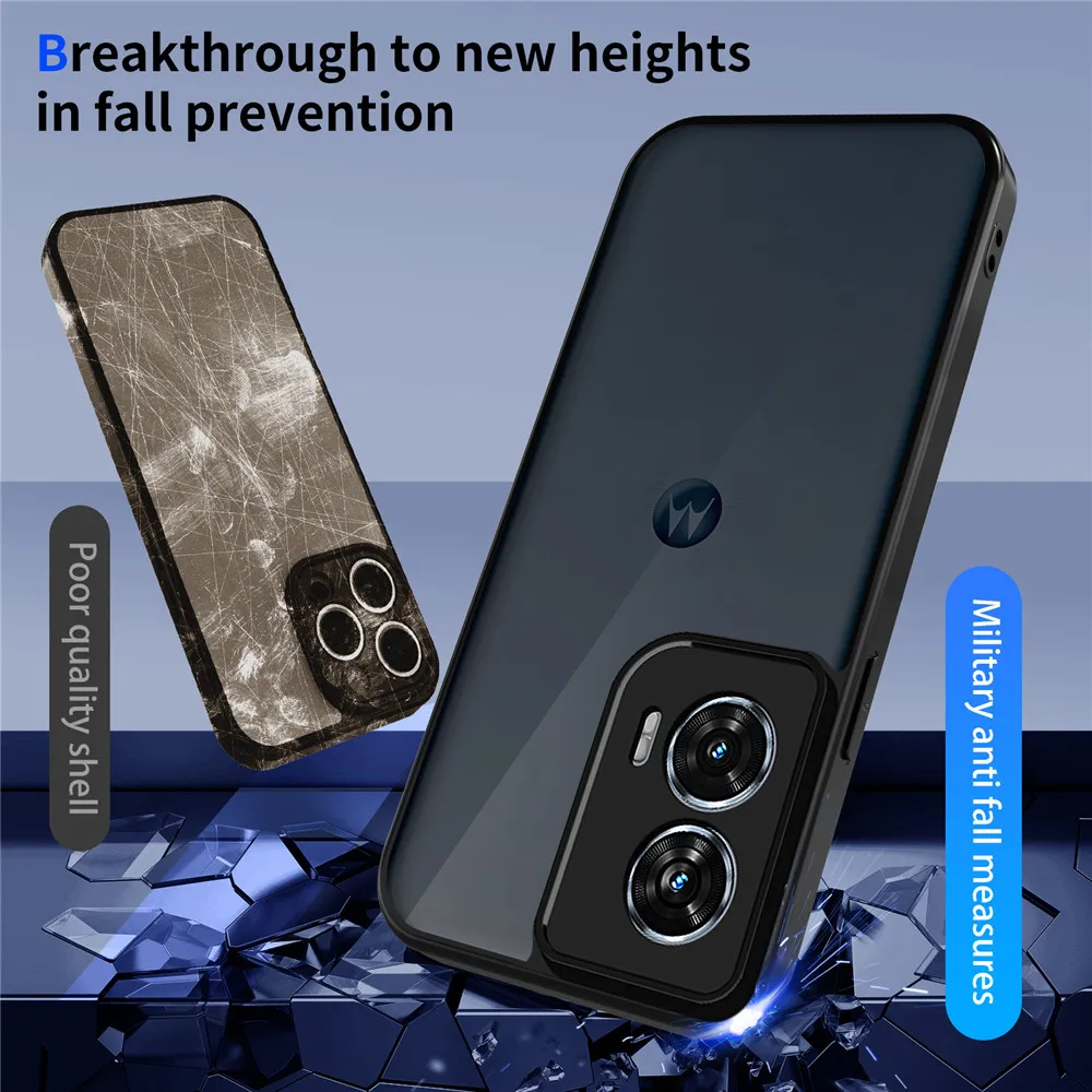 Luxury Matte Armor Shockproof Phone Case - Premium Skin Feel Cover