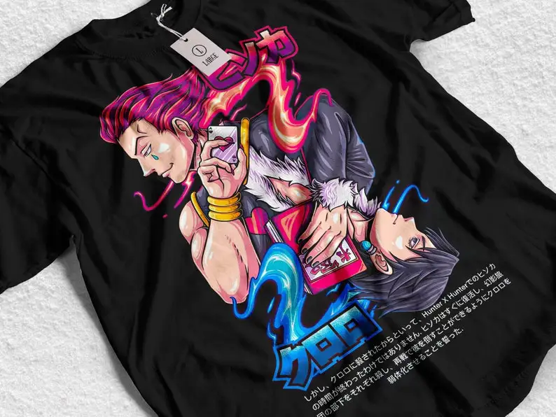 

Hisoka Chrollo Hunter x Hunter Shirt, Graphic tee