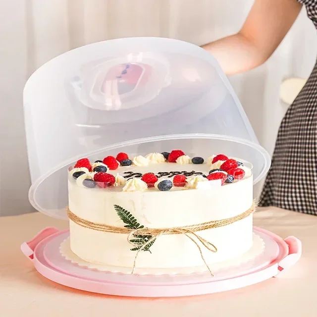 Transparent Portable Cake & Food Storage Box 1