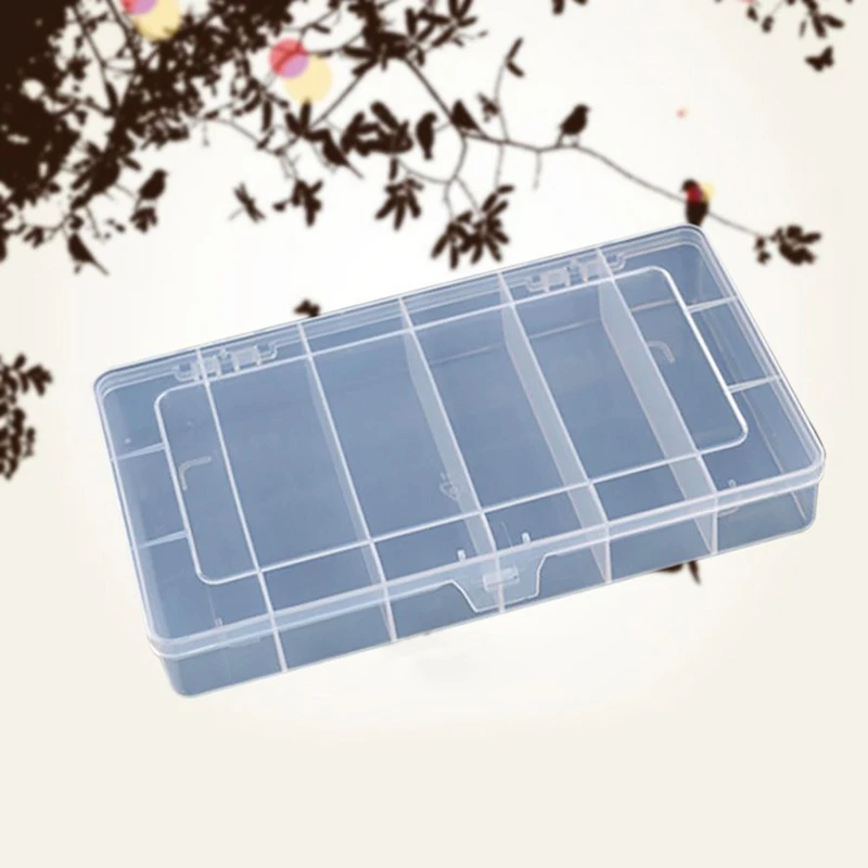 Tackle Box Organizer 18 Grids Plastic Craft Box Organizer Bead Organizer  Clear Fishing Box With Dividers, 4 Pack - AliExpress