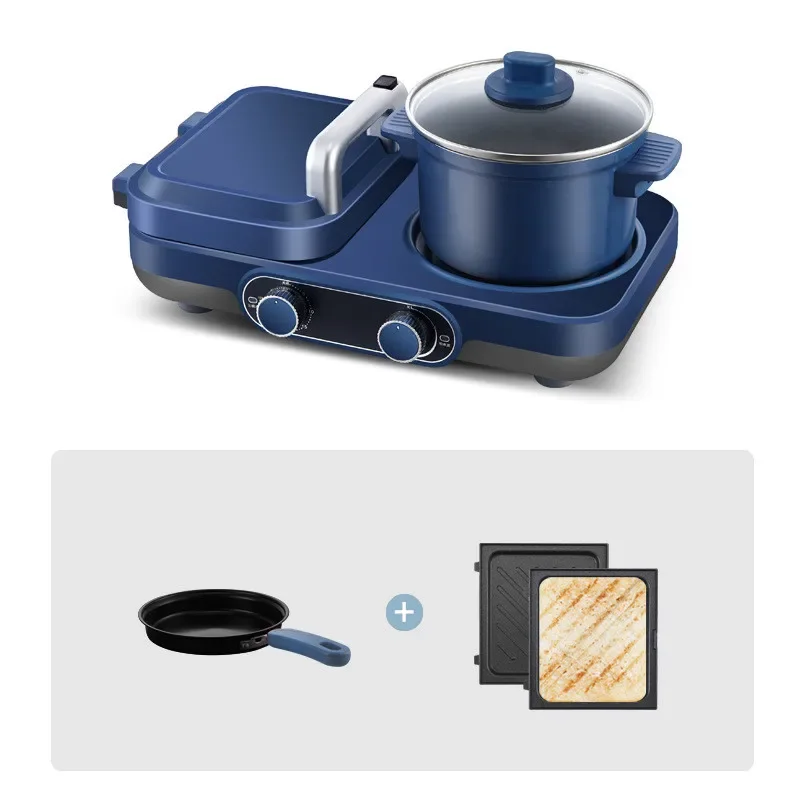 New Product Multipurpose Breakfast Machine 4 In 1 Multi Function Multishape Griddle Pan Breakfast Maker 3