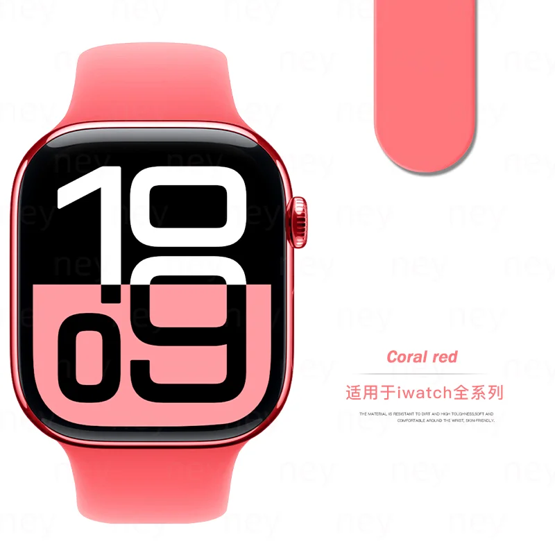 Premium Silicone Sport Band for Apple Watch - Durable & Comfortable Bracelet