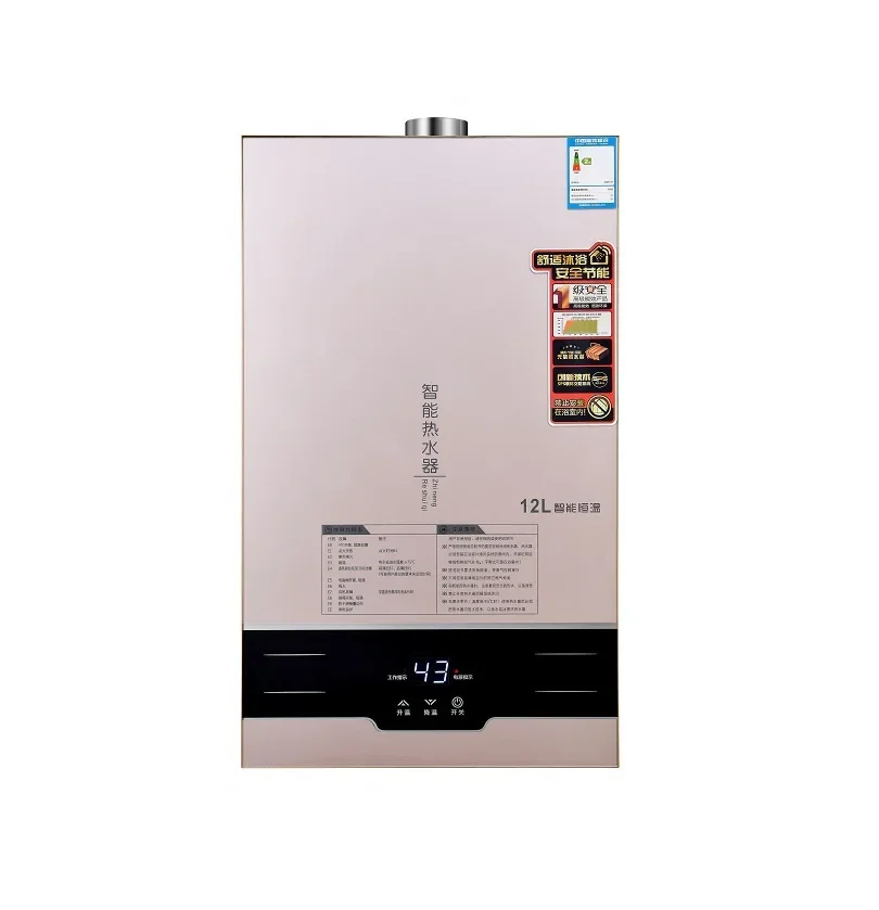 Storage Instant Tankless Strong Flue Exhaust Bathroom Shower Whole House Tankless Gas Shower Water Heater