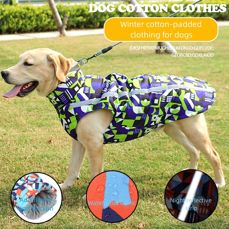 PetWinterWarmDogClothesWaterproofPetVestJacketForSmallMediumLargeDogsChihuahua