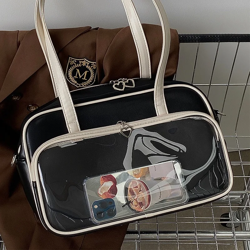 Source Large Capacity TOTE BAG Transparent PVC Travel Bag Designer Handbags  Famous Fashion Women Shoulder Tote bags on m.