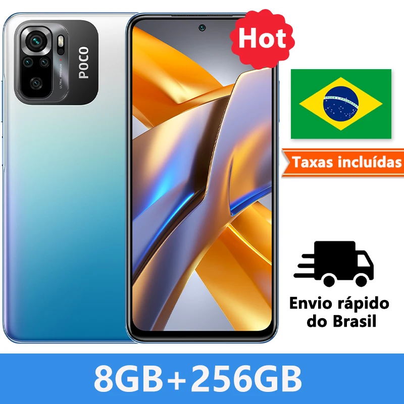 Global Version POCO M5s NFC 8GB+256GB 64MP Quad Camera Helio G95
