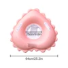 Inflatable Pool Tubes Pool Floats, Swimming Rings for Kids Swimming Pool Beach Summer Water Float Party Outdoor 5