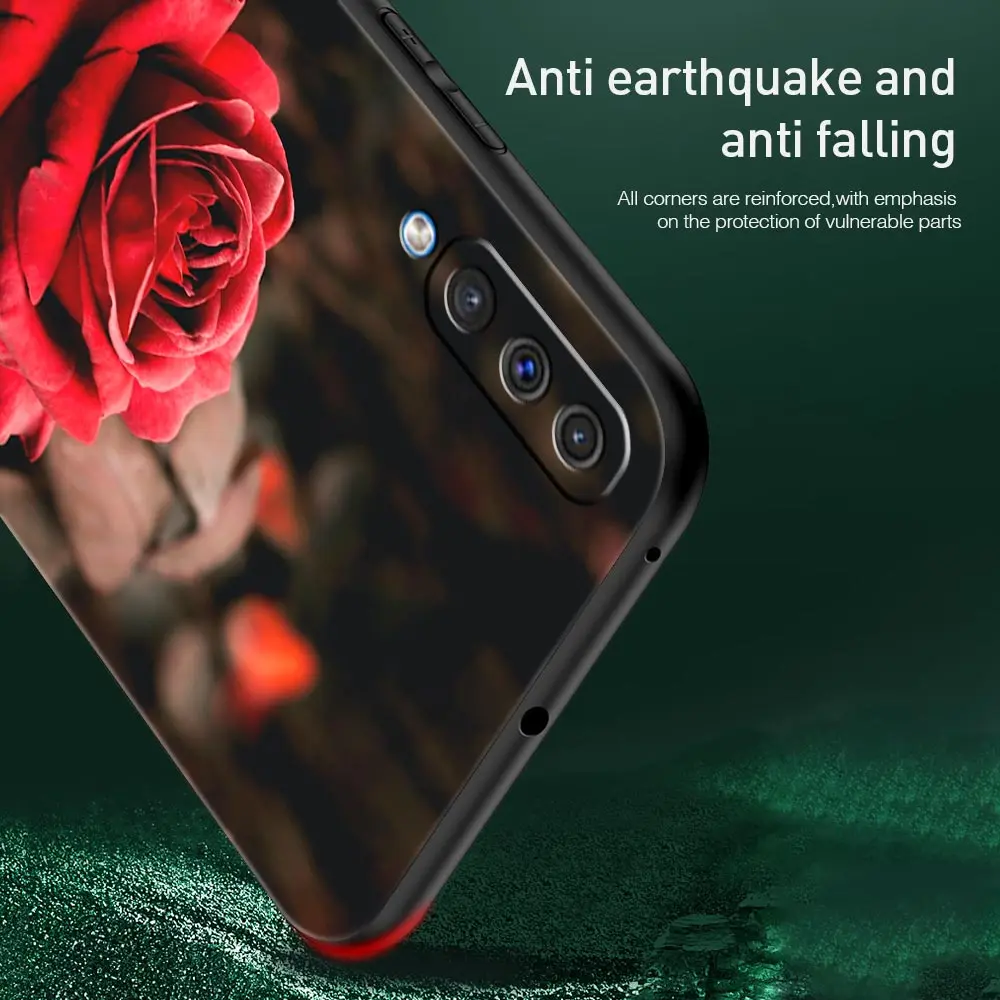 Elegant Rose Blossom Phone Case Cover