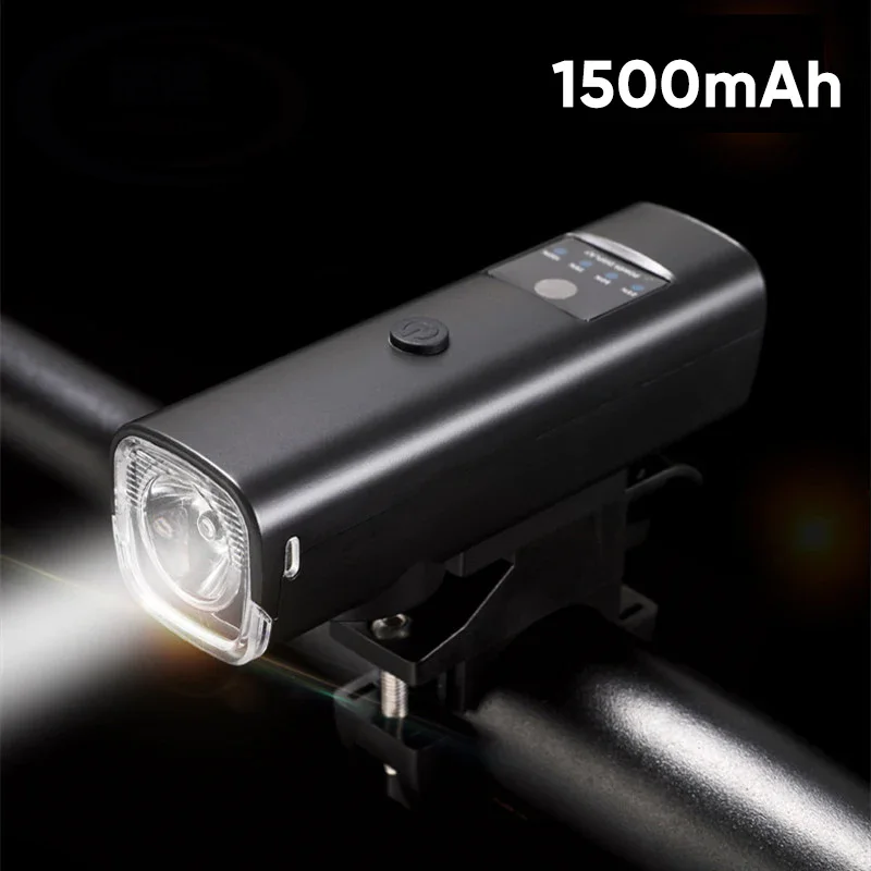 Intelligent LED Bicycle Light with High-Decibel Horn & Type-C Charging
