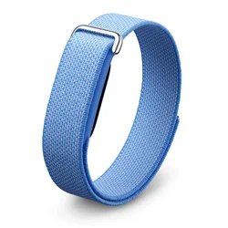Original Nylon Loop Strap for Smartwatch Accessories: Sport Breathable Bracelet Band (Blue)