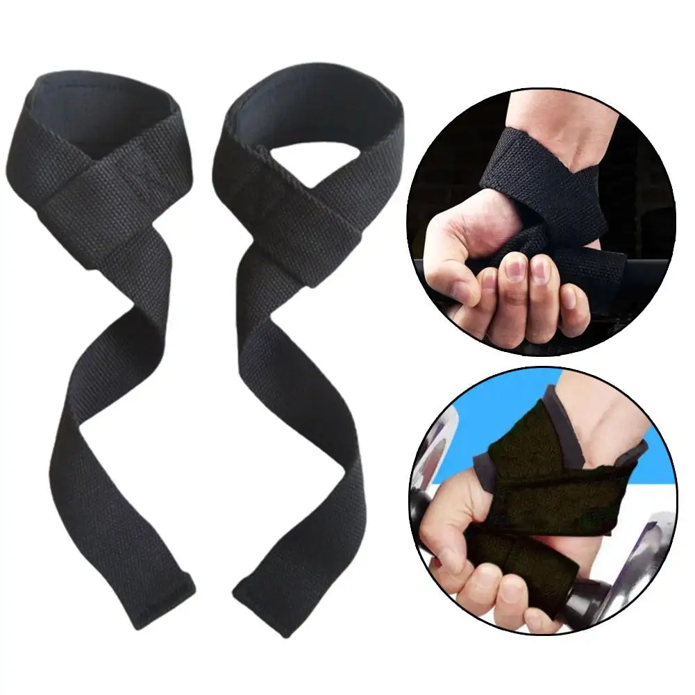 Fitness Lifting Straps Weight Lifting Wrist Grip Booster Gym Deadlifts Support Training Crossfit Belt Pull-ups Strength weightlifting straps