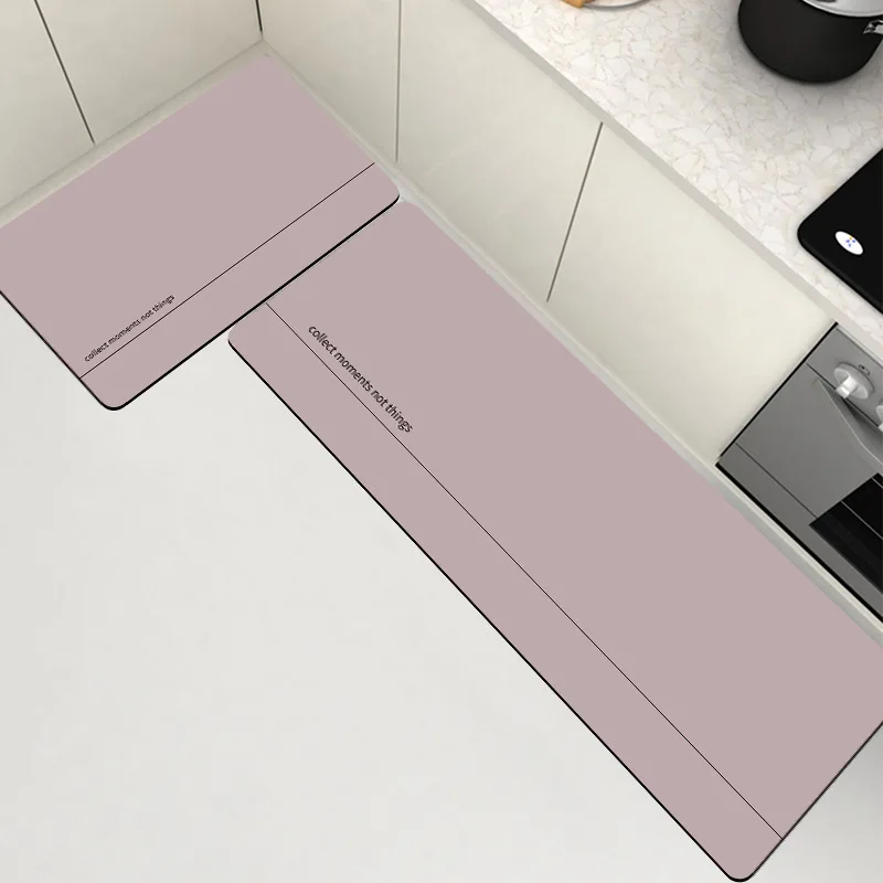 

Нескользящий напольный коврик для кухни, домашний длинный Противоскользящий коврик для ног, для ванной, для балкона, коврик для входной двери