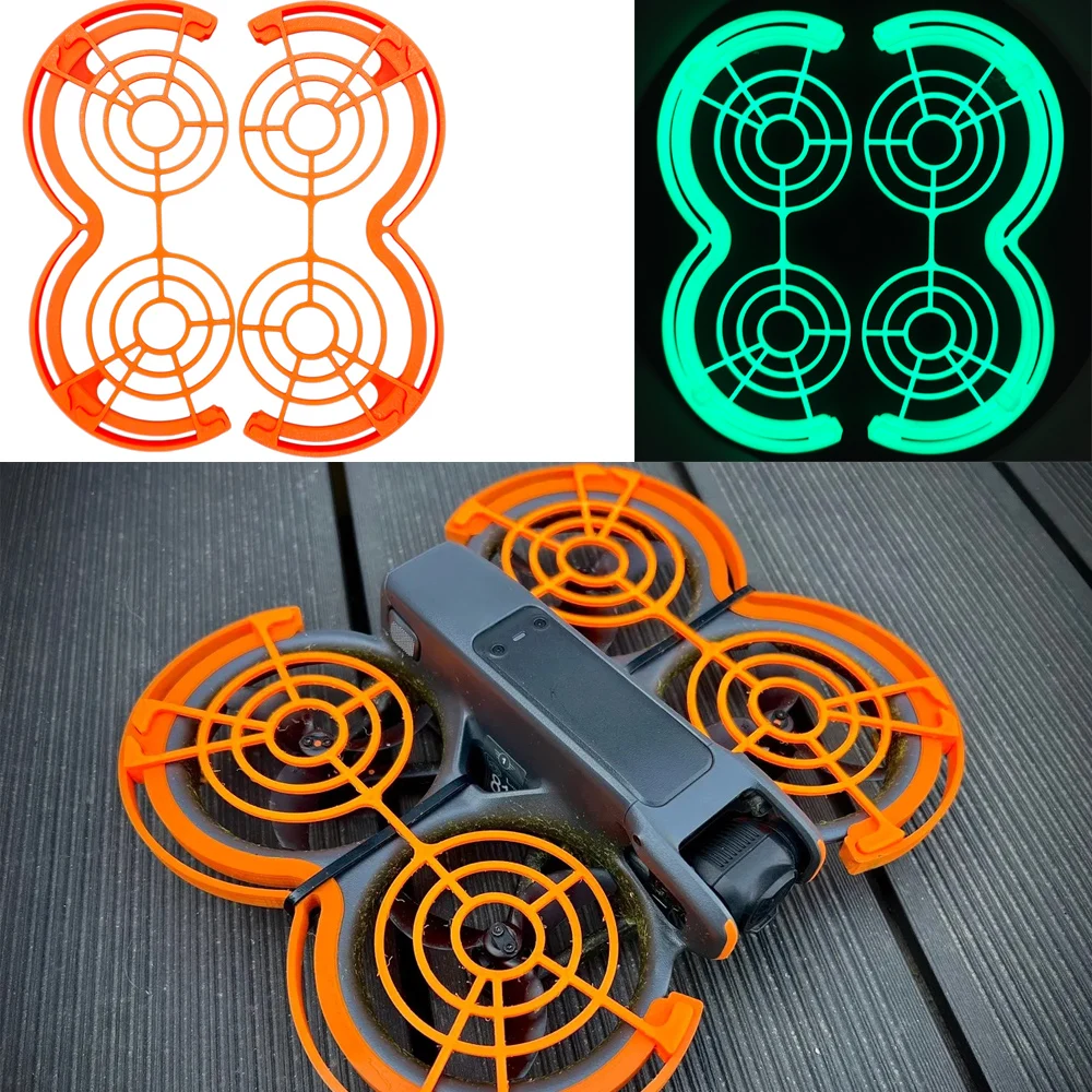 per dji Avata 2 Elica Guard,Anello Paraurti Protettivo per dji Avata 2 Drone Accessori Elica Guardia Anti-Collisione Impatto Protezioni Puntello Paraurti